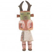 AN OLD ANTELOPE KACHINA, An ol