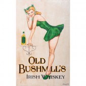 An Old Bushmill’s Irish Whiske