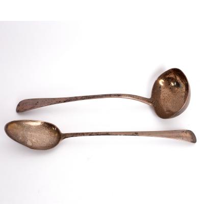 An old English pattern silver