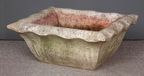 An old Italian marble rectangular