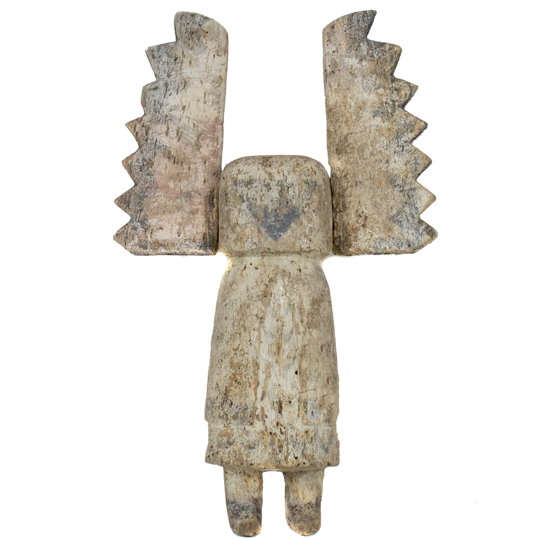 AN OLD RIO GRANDE SHRINE KACHINA An