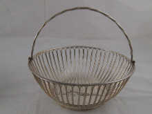 An Old Sheffield plate wirework