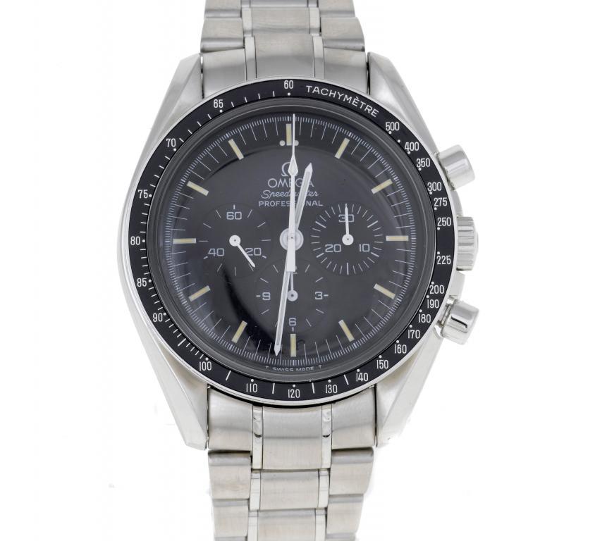 AN OMEGA STAINLESS STEEL