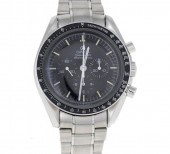 AN OMEGA STAINLESS STEEL CHRON
