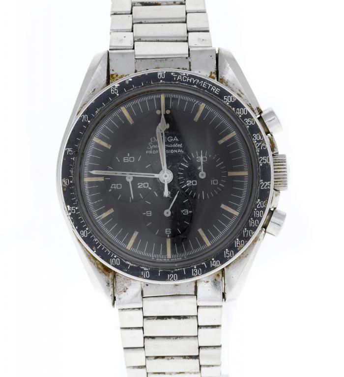 AN OMEGA STAINLESS STEEL