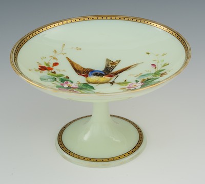 An Opaline White Jade Glass Hand