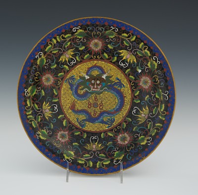 An Oriental Cloisonne Dragon