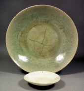 An Oriental porcelain celadon