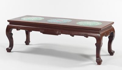 An Oriental Style Low Table with