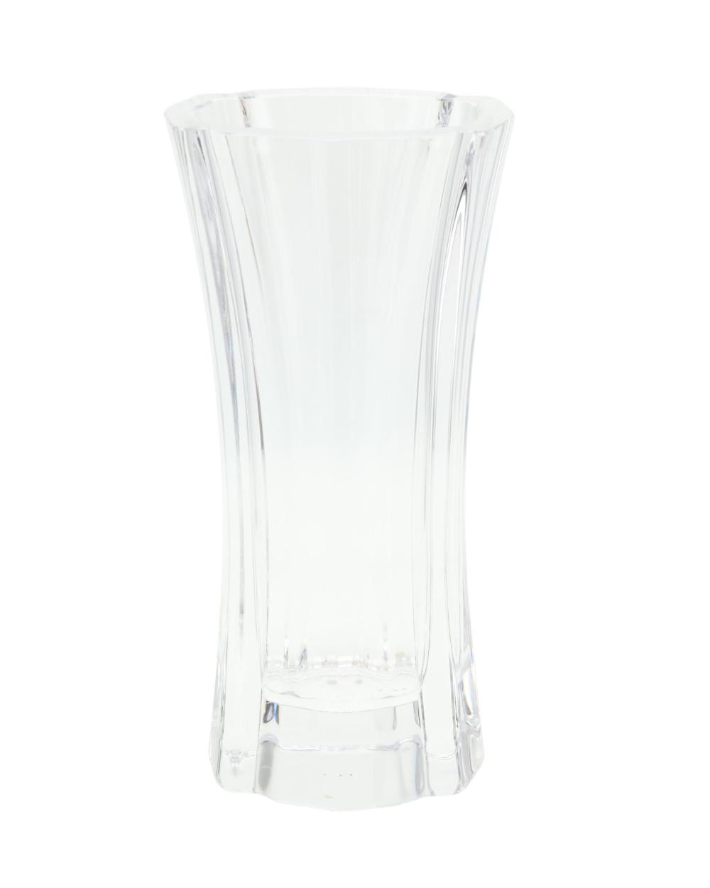 AN ORREFORS CRYSTAL VASEAn Orrefors
