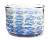 * An Orrefors Glass Bowl Ingeb