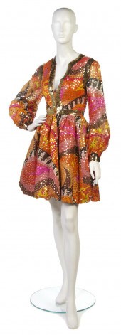 An Oscar de la Renta Multicolo