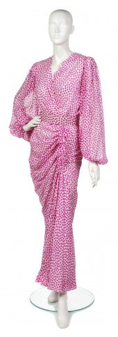 An Oscar de la Renta Pink Polk