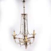 An Osler style cut glass three