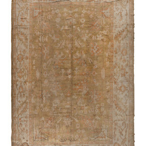 An Oushak Wool Rug West Anatolia,