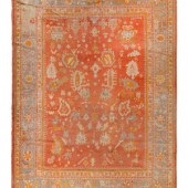 An Oushak Wool Rug
West Anatol