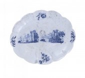 AN OVAL DISH, DERBY OR COCKPIT