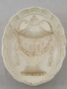 An oval Wedgwood ceramic jelly