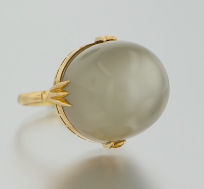 An Oversized Moonstone Cabochon and