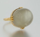 An Oversized Moonstone Cabocho