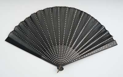 An Oversized Victorian Fan An