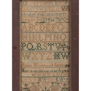 An Pennsylvania Needlework Alphabet