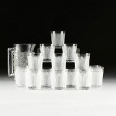 AN R. LALIQUE BAHIA CLEAR GLAS