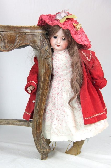 An S.F.B.J. bisque head doll