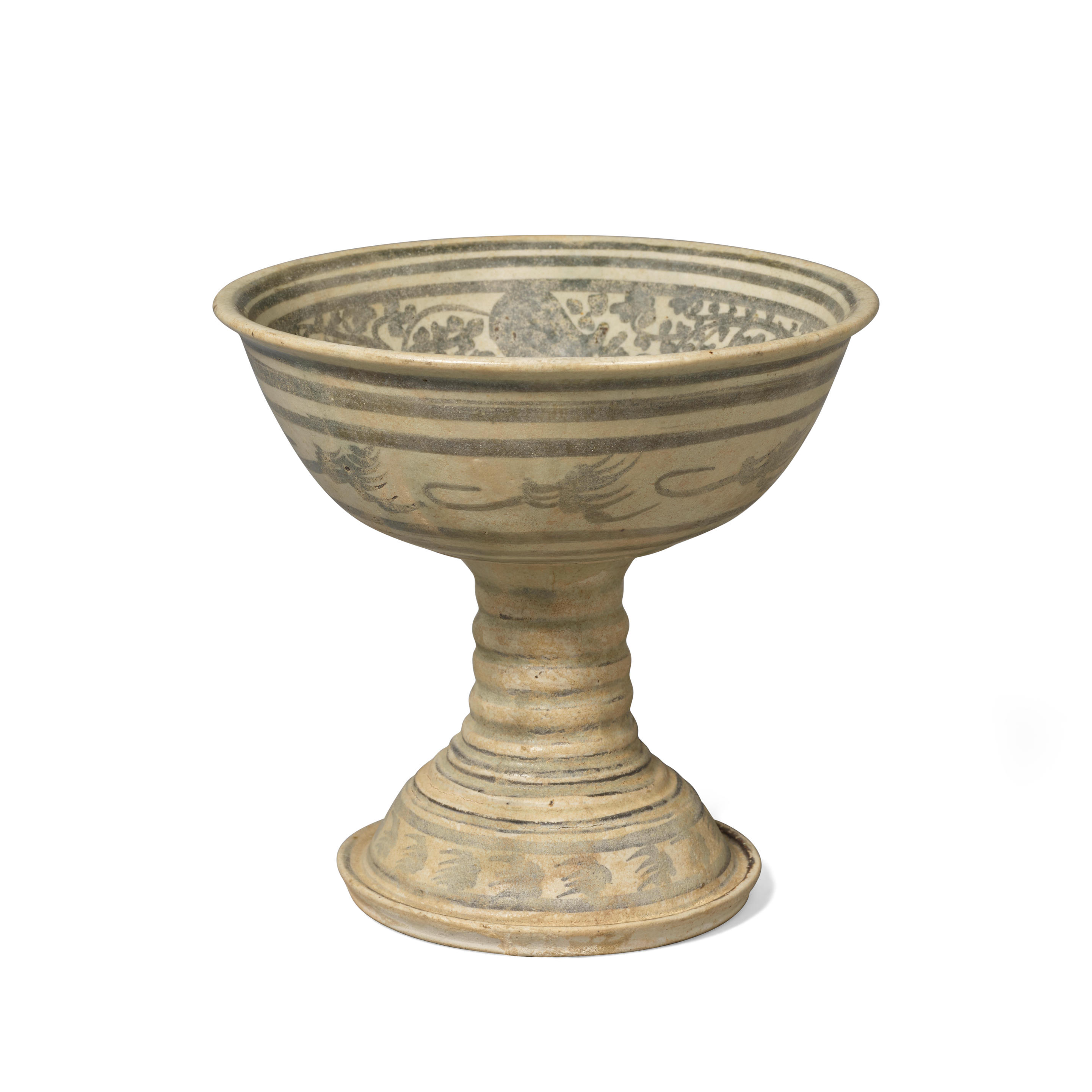 AN UNDERGLAZE-DECORATED SI