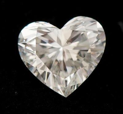 An Unmounted 0.73 ct Heart
