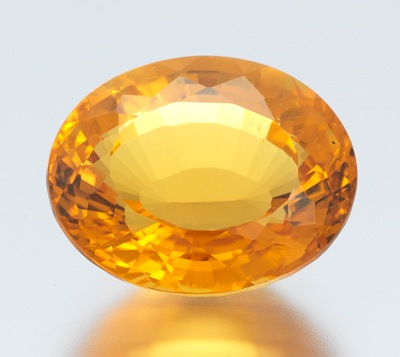 An Unmounted 18.50 Carat Golden