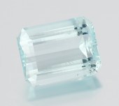 An Unmounted Aquamarine Gemsto