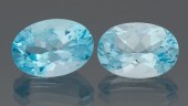 An Unmounted Pair of Topaz Gem