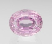 An Unmounted Pink Kunzite Spod