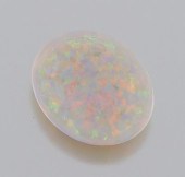 An Unmouted White Opal Cabocho