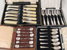 An unusual boxed set of six