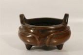AN UNUSUAL COPPER HANDLE CENSE