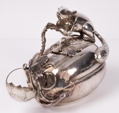 An unusual Eastern white metal