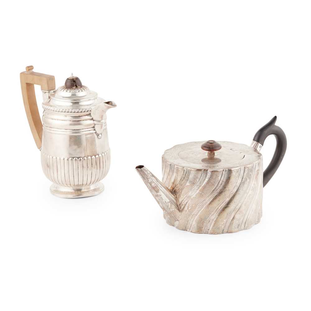 AN UNUSUAL GEORGE IV TEAPOT Charles