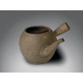 AN UNUSUAL JAPANESE POTTERY KY