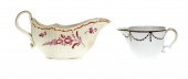 AN UNUSUAL PORCELAIN CREAM BOA
