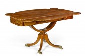 AN UNUSUAL REGENCY DROP LEAF B
