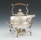 An Unusual Silver Plate Hot Wa