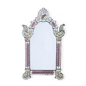 AN UNUSUAL VENETIAN ENAMEL DEC