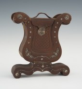 An Unusual Victorian Leather C