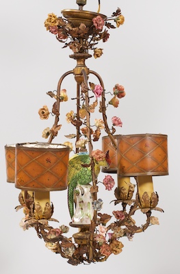 An Unusual Vintage Chandelier ca.
