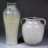 An Upchurch pottery baluster s