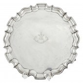 AN VICTORIAN STERLING SALVER,