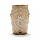 AN VICTORIAN STONEWARE WATER F