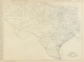 AN VINTAGE MAP, "BLACK AND WHI